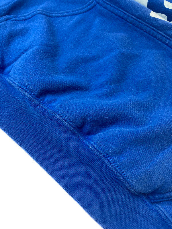 【中古品】【メンズ】 BRIDGE SKATEBOARD SHOP ブリッジ スケートボード ショップ PULL OVER HOODIE プルオーバー フーディ メンズ パーカー トップス 142-250417-em-04-min サイズ：M カラー：ブルー 万代Net店