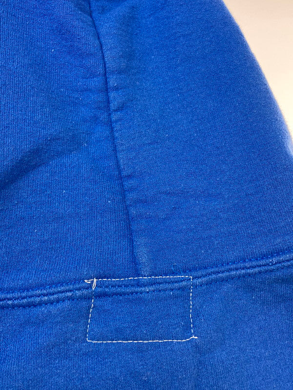 【中古品】【メンズ】 BRIDGE SKATEBOARD SHOP ブリッジ スケートボード ショップ PULL OVER HOODIE プルオーバー フーディ メンズ パーカー トップス 142-250417-em-04-min サイズ：M カラー：ブルー 万代Net店