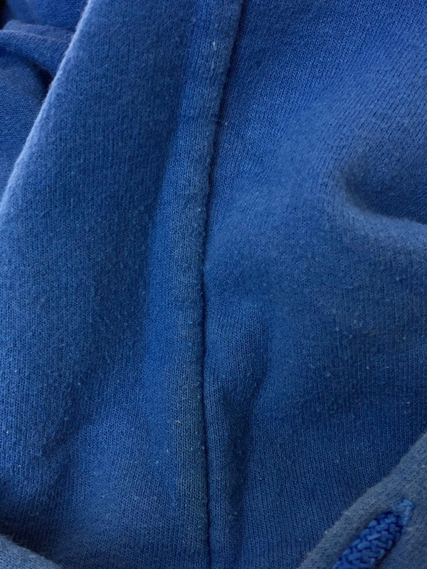 【中古品】【メンズ】 BRIDGE SKATEBOARD SHOP ブリッジ スケートボード ショップ PULL OVER HOODIE プルオーバー フーディ メンズ パーカー トップス 142-250417-em-04-min サイズ：M カラー：ブルー 万代Net店