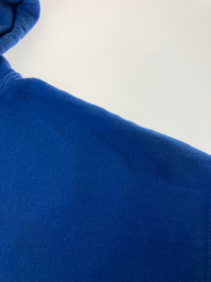 【中古品】【メンズ】 BRIDGE SKATEBOARD SHOP ブリッジ スケートボード ショップ PULL OVER HOODIE プルオーバー フーディ メンズ パーカー トップス 142-250417-em-04-min サイズ：M カラー：ブルー 万代Net店