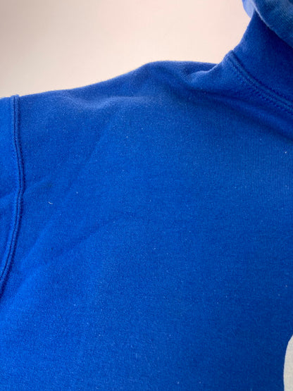 【中古品】【メンズ】 BRIDGE SKATEBOARD SHOP ブリッジ スケートボード ショップ PULL OVER HOODIE プルオーバー フーディ メンズ パーカー トップス 142-250417-em-04-min サイズ：M カラー：ブルー 万代Net店