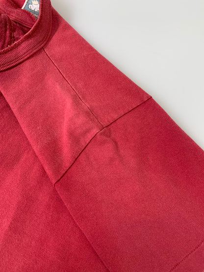 【中古品】【メンズ】 GIANT STEP RECORDS 90S POLO SHIRT ポロシャツ 146-250419-ks-56-min サイズ：M カラー：レッド系 万代Net店