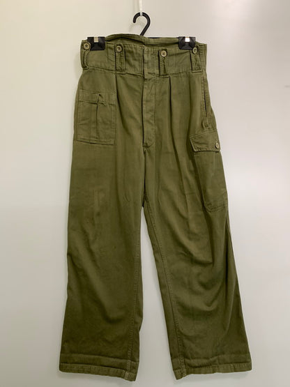【現状渡し品】【メンズ】 ベルギー軍 P1960 FIELD PANTS フィールドパンツ 157-250503-ks-23-min サイズ：不明 カラー：オリーブ系 万代Net店