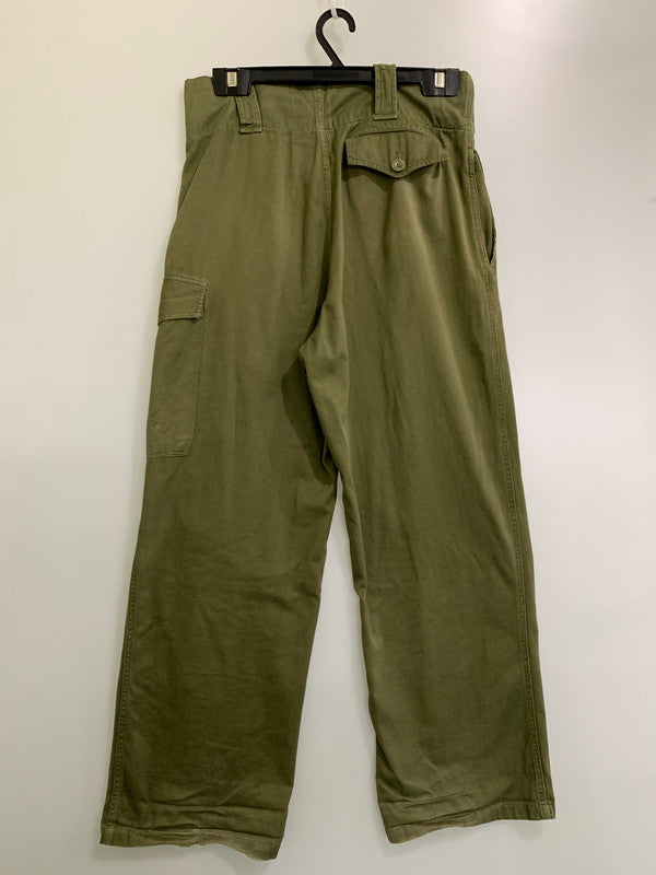 【現状渡し品】【メンズ】 ベルギー軍 P1960 FIELD PANTS フィールドパンツ 157-250503-ks-23-min サイズ：不明 カラー：オリーブ系 万代Net店