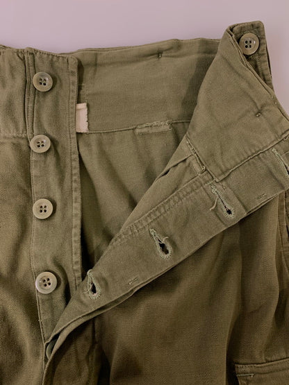【現状渡し品】【メンズ】 ベルギー軍 P1960 FIELD PANTS フィールドパンツ 157-250503-ks-23-min サイズ：不明 カラー：オリーブ系 万代Net店