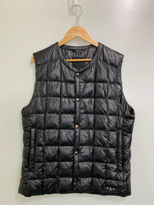 【中古品】【メンズ】 TATRAS タトラス MTA18S4532 AGAPANTO ブロックキルトライトダウンベスト 141-250419-ks-54-min サイズ：3 カラー：ブラック 万代Net店