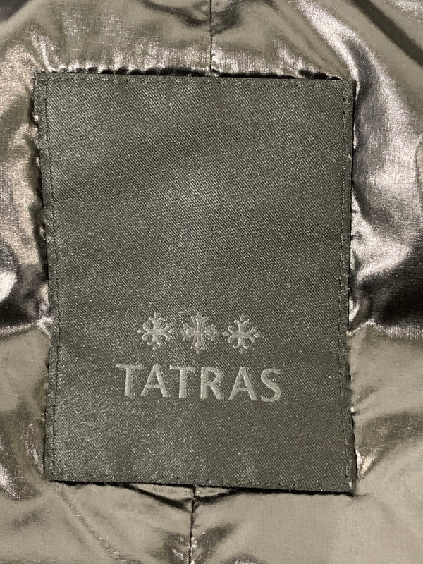 【中古品】【メンズ】 TATRAS タトラス MTA18S4532 AGAPANTO ブロックキルトライトダウンベスト 141-250419-ks-54-min サイズ：3 カラー：ブラック 万代Net店