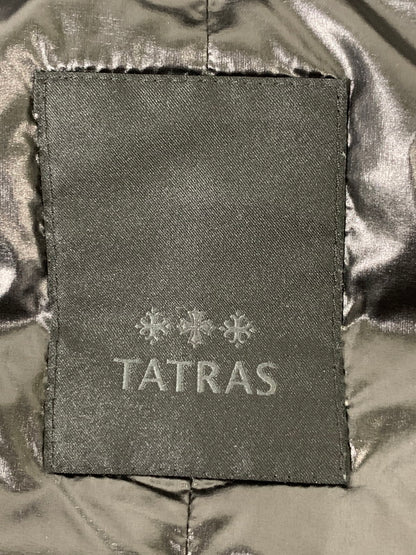 【中古品】【メンズ】 TATRAS タトラス MTA18S4532 AGAPANTO ブロックキルトライトダウンベスト 141-250419-ks-54-min サイズ：3 カラー：ブラック 万代Net店