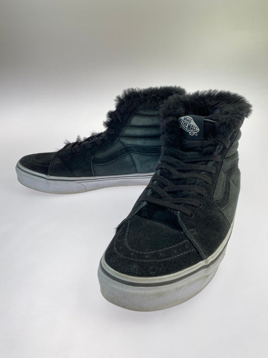 【中古品】【メンズ】 VANS バンズ × SACAI サカイ 14AW ハイカットムートンSK8-HI 524440-0001 スニーカー メンズ 靴 スケートハイ あったか 162-250418-em-05-min サイズ：27cm カラー：ブラック 万代Net店