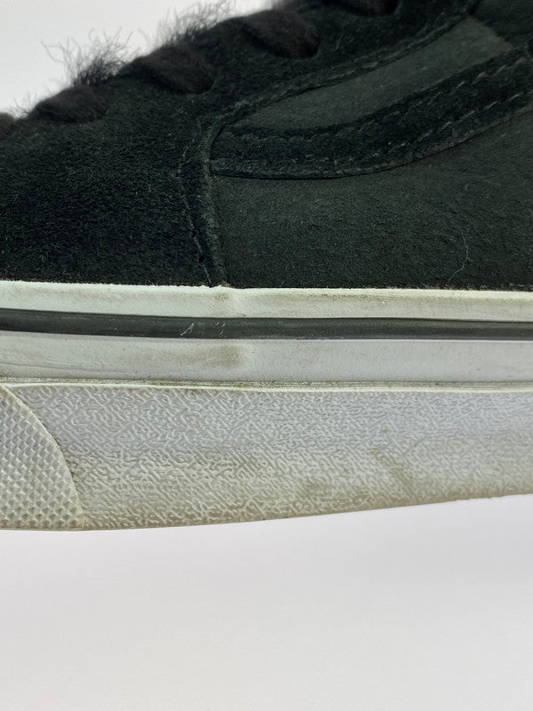 【中古品】【メンズ】 VANS バンズ × SACAI サカイ 14AW ハイカットムートンSK8-HI 524440-0001 スニーカー メンズ 靴 スケートハイ あったか 162-250418-em-05-min サイズ：27cm カラー：ブラック 万代Net店