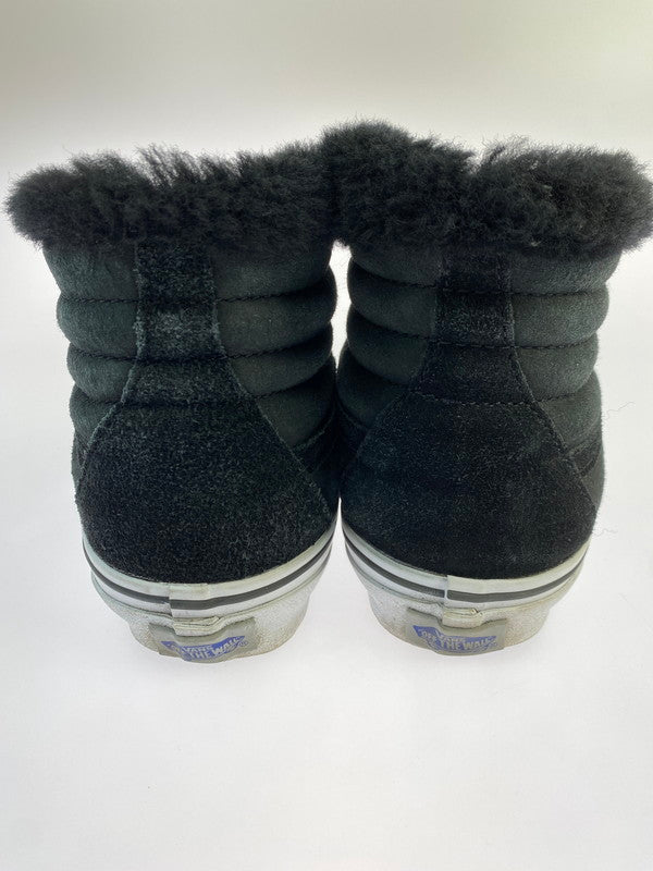 【中古品】【メンズ】 VANS バンズ × SACAI サカイ 14AW ハイカットムートンSK8-HI 524440-0001 スニーカー メンズ 靴 スケートハイ あったか 162-250418-em-05-min サイズ：27cm カラー：ブラック 万代Net店