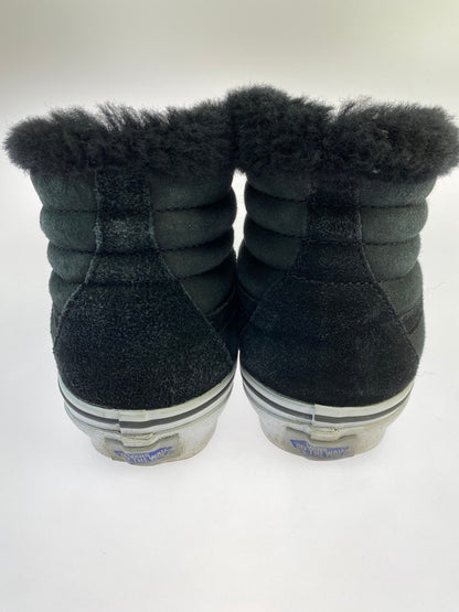 【中古品】【メンズ】 VANS バンズ × SACAI サカイ 14AW ハイカットムートンSK8-HI 524440-0001 スニーカー メンズ 靴 スケートハイ あったか 162-250418-em-05-min サイズ：27cm カラー：ブラック 万代Net店