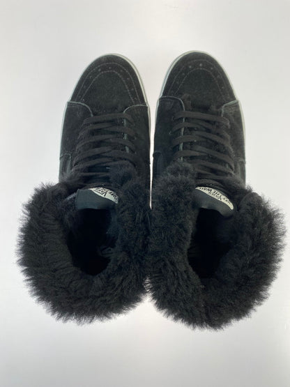 【中古品】【メンズ】 VANS バンズ × SACAI サカイ 14AW ハイカットムートンSK8-HI 524440-0001 スニーカー メンズ 靴 スケートハイ あったか 162-250418-em-05-min サイズ：27cm カラー：ブラック 万代Net店