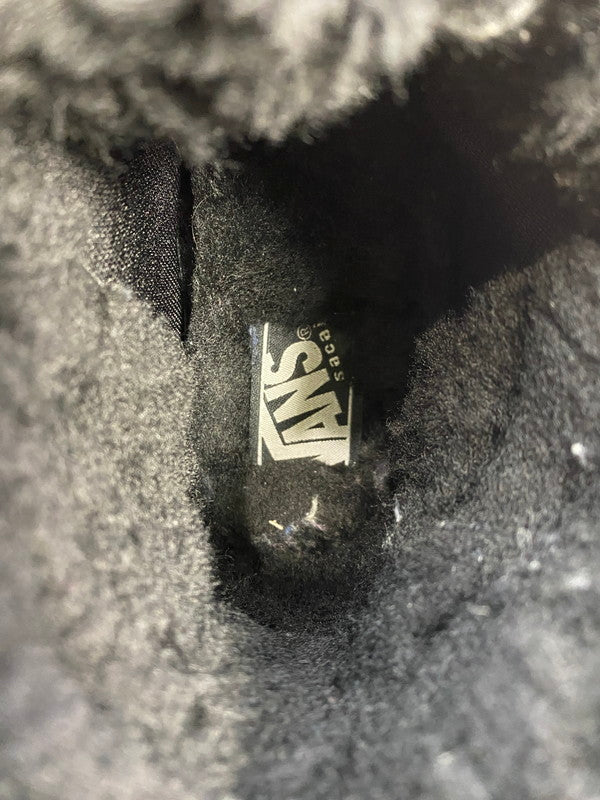 【中古品】【メンズ】 VANS バンズ × SACAI サカイ 14AW ハイカットムートンSK8-HI 524440-0001 スニーカー メンズ 靴 スケートハイ あったか 162-250418-em-05-min サイズ：27cm カラー：ブラック 万代Net店