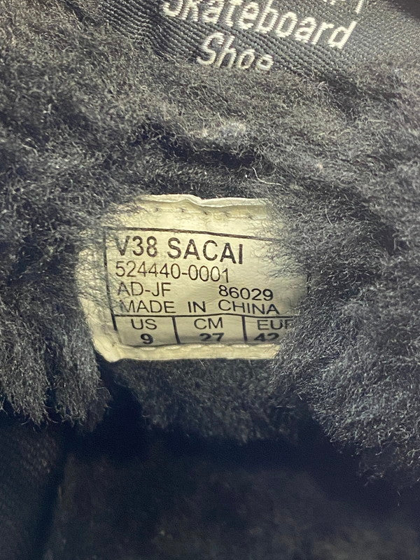 【中古品】【メンズ】 VANS バンズ × SACAI サカイ 14AW ハイカットムートンSK8-HI 524440-0001 スニーカー メンズ 靴 スケートハイ あったか 162-250418-em-05-min サイズ：27cm カラー：ブラック 万代Net店