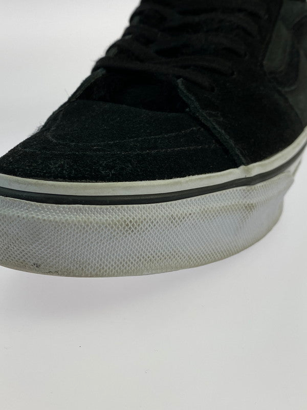 【中古品】【メンズ】 VANS バンズ × SACAI サカイ 14AW ハイカットムートンSK8-HI 524440-0001 スニーカー メンズ 靴 スケートハイ あったか 162-250418-em-05-min サイズ：27cm カラー：ブラック 万代Net店