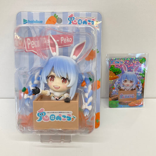 【未使用品】 hololive production 兎田ぺこら 有聲造型 カード付 Vtuber ホロライブ おもちゃ 053-260809-SH-37-hon 万代Net店