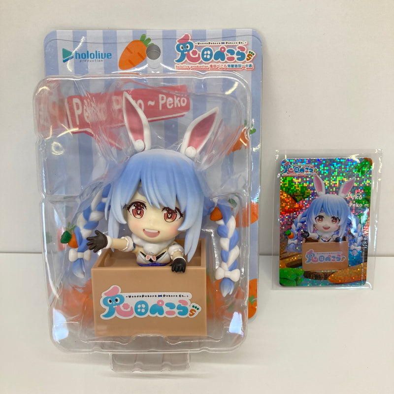 【中古美品】 hololive production 兎田ぺこら 有聲造型 カード付 Vtuber ホロライブ おもちゃ 053-260809-SH-38-hon 万代Net店