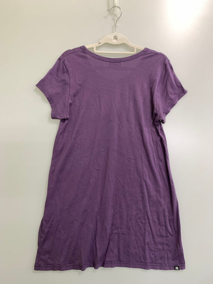 【中古品】【レディース】 HYSTERIC GLAMOUR ヒステリックグラマー S/S LONG TEE 半袖 ロング Ｔシャツ レディース トップス 170-250728-em-21-min サイズ：FREE カラー：パープル 万代Net店