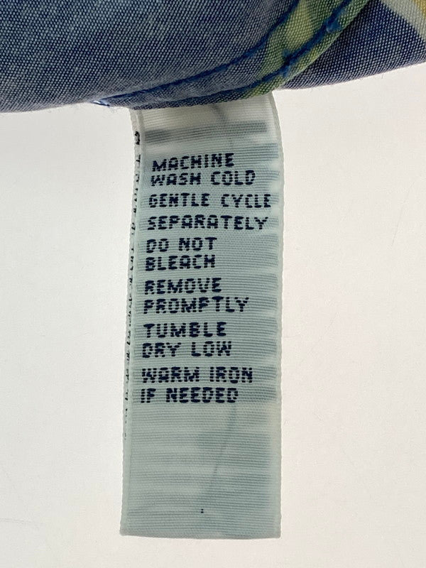 【中古品】【メンズ】 POLO RALPH LAUREN ポロ・ラルフローレン 90S HIBISCUS ALOHASHIRT ハイビスカス アロハシャツ 90年代 メンズ トップス 146-250417-em-13-min サイズ：XL カラー：ブルー 万代Net店