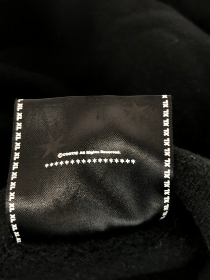【中古品】【メンズ】 HOW WE GET HURT SOMETIMES HOODIE プリント フーディー パーカー トップス 142-251028-rt-17-tag サイズ：XL カラー：ブラック 万代Net店