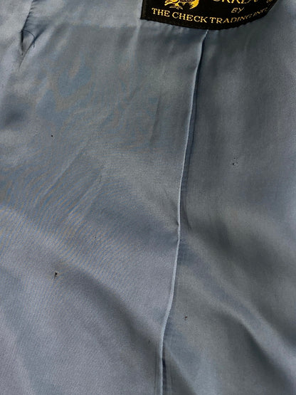 【現状渡し品】【メンズ】 YORKLAND ヨークランド LONG COAT ロング コート アウター 146-251012-ks-10-min サイズ：9AR カラー：ブルー系 万代Net店