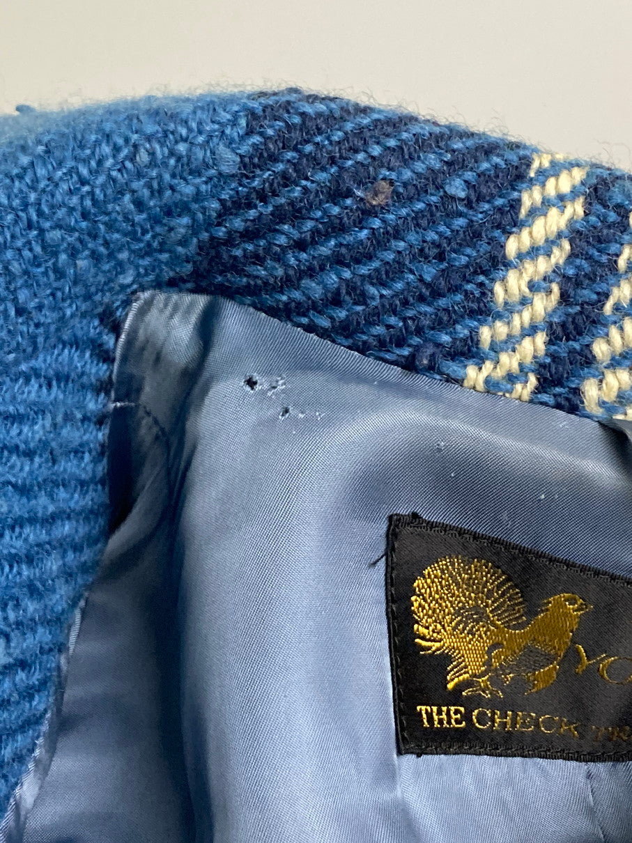 【現状渡し品】【メンズ】 YORKLAND ヨークランド LONG COAT ロング コート アウター 146-251012-ks-10-min サイズ：9AR カラー：ブルー系 万代Net店