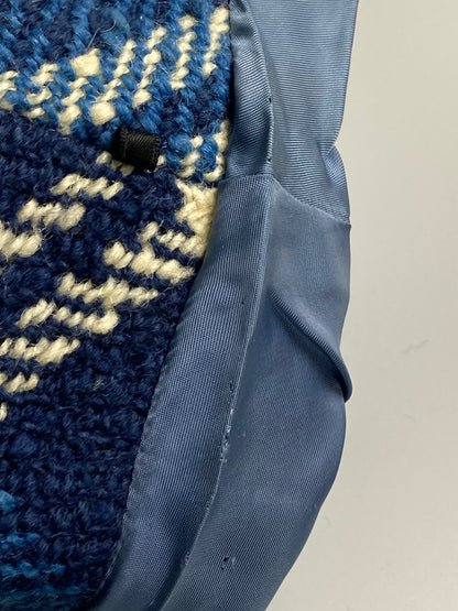 【現状渡し品】【メンズ】 YORKLAND ヨークランド LONG COAT ロング コート アウター 146-251012-ks-10-min サイズ：9AR カラー：ブルー系 万代Net店