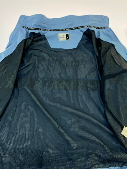 【現状渡し品】【メンズ】 PUMA プーマ 90S NYLON JACKET ナイロンジャケット 146-250727-ks-22-min サイズ：L カラー：ライトブルー 万代Net店