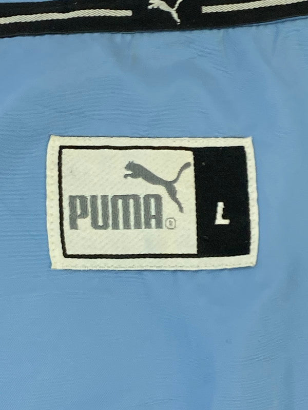 【現状渡し品】【メンズ】 PUMA プーマ 90S NYLON JACKET ナイロンジャケット 146-250727-ks-22-min サイズ：L カラー：ライトブルー 万代Net店