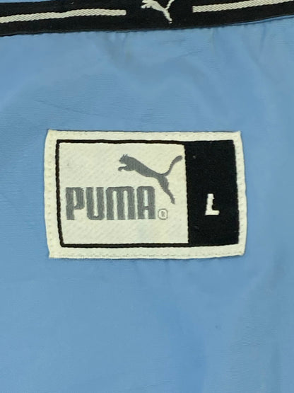 【現状渡し品】【メンズ】 PUMA プーマ 90S NYLON JACKET ナイロンジャケット 146-250727-ks-22-min サイズ：L カラー：ライトブルー 万代Net店