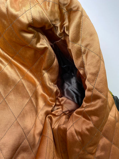 【現状渡し品】【メンズ】 WHITESVILLE ホワイツビル WV10286 287 FULL DECO STADIUM JACKET スタジアムジャケット 145-250419-ks-30-min サイズ：38 カラー：ブラック 万代Net店