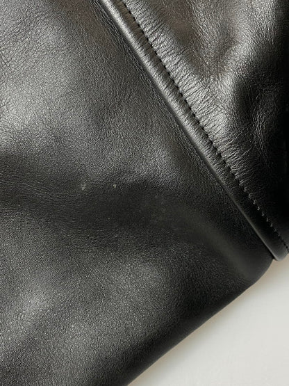 【現状渡し品】【メンズ】 WHITESVILLE ホワイツビル WV10286 287 FULL DECO STADIUM JACKET スタジアムジャケット 145-250419-ks-30-min サイズ：38 カラー：ブラック 万代Net店