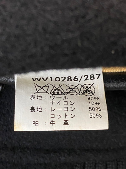 【現状渡し品】【メンズ】 WHITESVILLE ホワイツビル WV10286 287 FULL DECO STADIUM JACKET スタジアムジャケット 145-250419-ks-30-min サイズ：38 カラー：ブラック 万代Net店