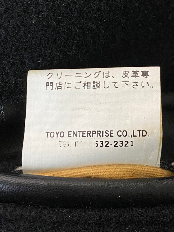 【現状渡し品】【メンズ】 WHITESVILLE ホワイツビル WV10286 287 FULL DECO STADIUM JACKET スタジアムジャケット 145-250419-ks-30-min サイズ：38 カラー：ブラック 万代Net店