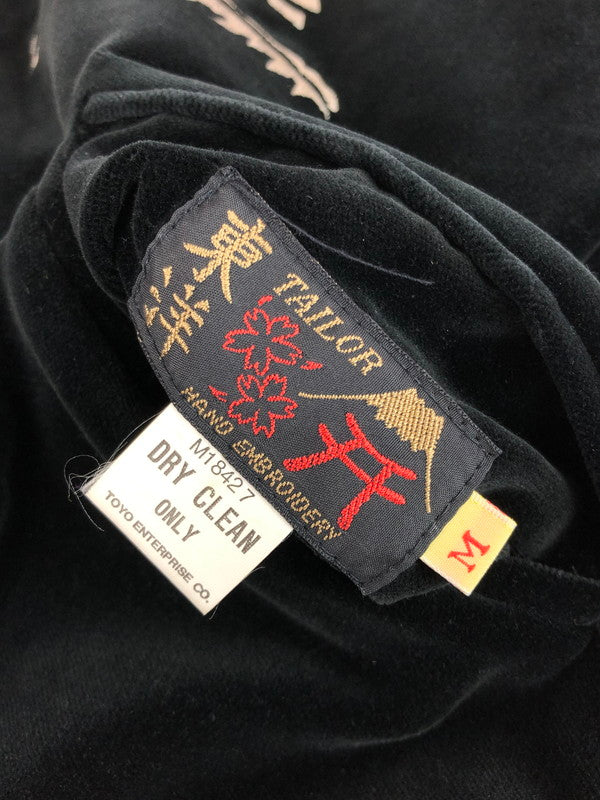 【中古品】【メンズ】 東洋エンタープライズ トーヨーエンタープライズ TAILOR 東洋 REVERSIBLE SOUVENIR JACKET M18427 リバーシブル スーベニアジャケット ALASKA 別珍 スカジャン ライトアウター 145-251114-yy-20-tag サイズ：M カラー：ブラック/ピンク 万代Net店