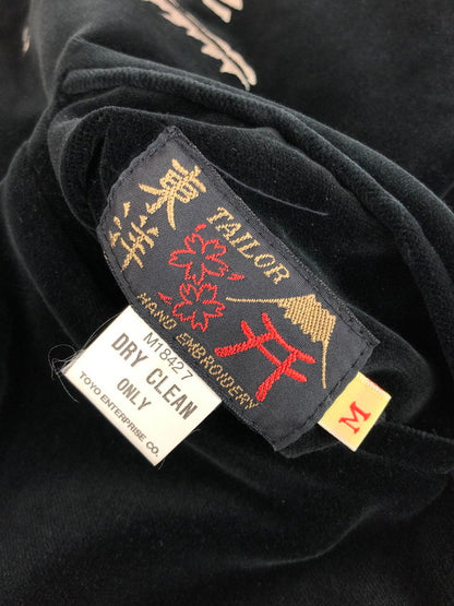 【中古品】【メンズ】 東洋エンタープライズ トーヨーエンタープライズ TAILOR 東洋 REVERSIBLE SOUVENIR JACKET M18427 リバーシブル スーベニアジャケット ALASKA 別珍 スカジャン ライトアウター 145-251114-yy-20-tag サイズ：M カラー：ブラック/ピンク 万代Net店