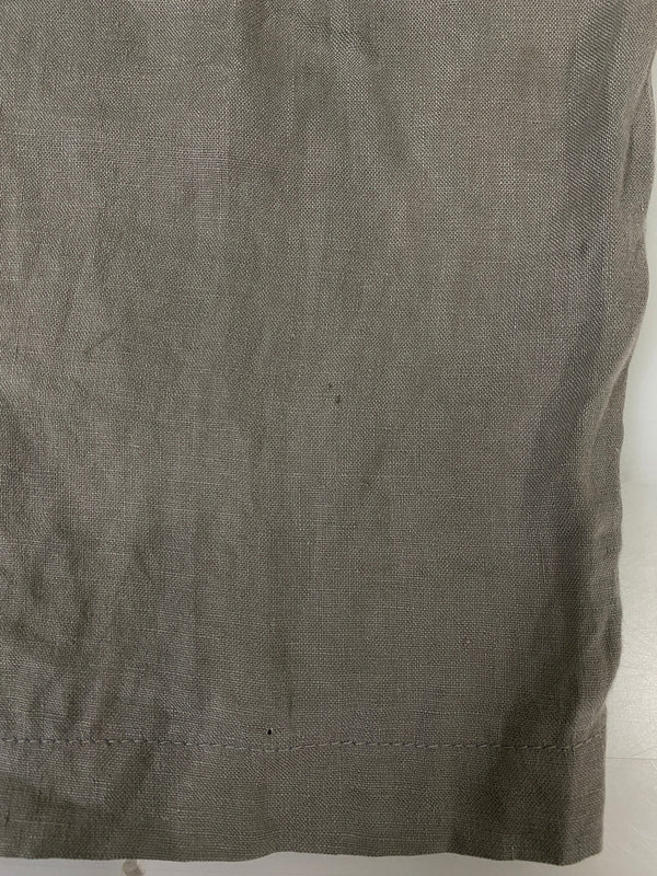 【中古品】【メンズ】 EDDIE BAUER エディーバウアー 90S LINEN EASY PANT リネン イージー パンツ 90年代 ボトムス ヴィンテージ 155-260702-hu-46-min カラー：グレー/グリーン系 万代Net店