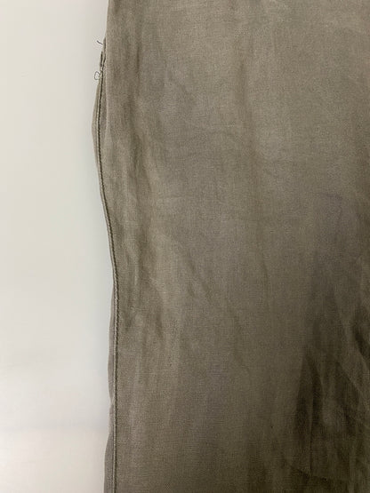 【中古品】【メンズ】 EDDIE BAUER エディーバウアー 90S LINEN EASY PANT リネン イージー パンツ 90年代 ボトムス ヴィンテージ 155-260702-hu-46-min カラー：グレー/グリーン系 万代Net店