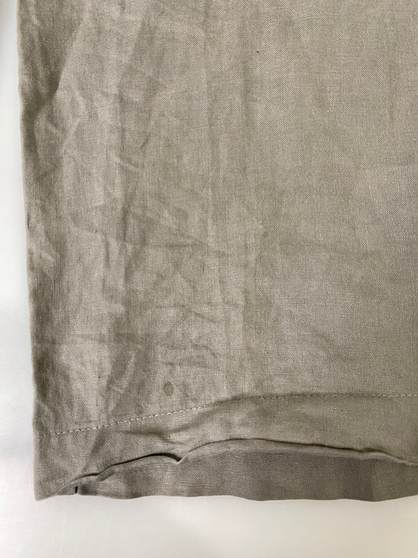 【中古品】【メンズ】 EDDIE BAUER エディーバウアー 90S LINEN EASY PANT リネン イージー パンツ 90年代 ボトムス ヴィンテージ 155-260702-hu-46-min カラー：グレー/グリーン系 万代Net店