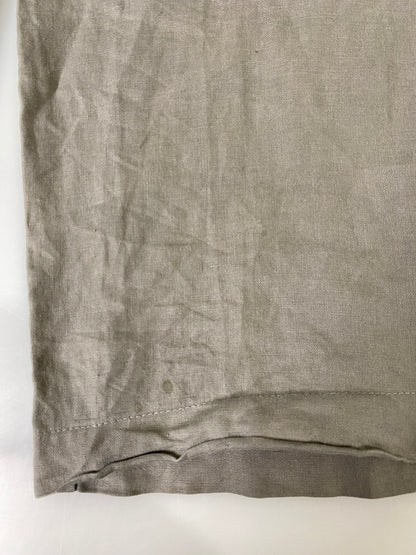 【中古品】【メンズ】 EDDIE BAUER エディーバウアー 90S LINEN EASY PANT リネン イージー パンツ 90年代 ボトムス ヴィンテージ 155-260702-hu-46-min カラー：グレー/グリーン系 万代Net店