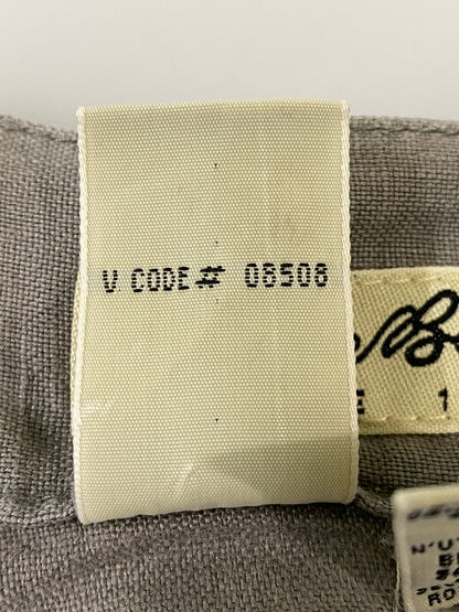 【中古品】【メンズ】 EDDIE BAUER エディーバウアー 90S LINEN EASY PANT リネン イージー パンツ 90年代 ボトムス ヴィンテージ 155-260702-hu-46-min カラー：グレー/グリーン系 万代Net店