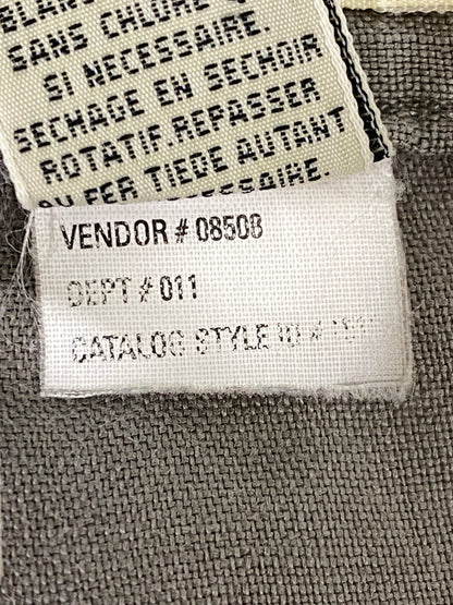【中古品】【メンズ】 EDDIE BAUER エディーバウアー 90S LINEN EASY PANT リネン イージー パンツ 90年代 ボトムス ヴィンテージ 155-260702-hu-46-min カラー：グレー/グリーン系 万代Net店