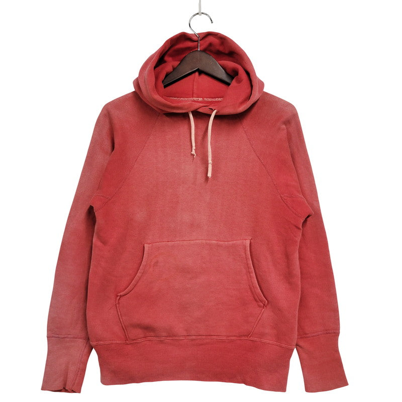 【現状渡し品】【メンズ】 USED VINTAGE PULLOVER HOODIE プルオーバー フーディー パーカー 長袖 トップス 146-250920-as-06-izu カラー：レッド系 万代Net店