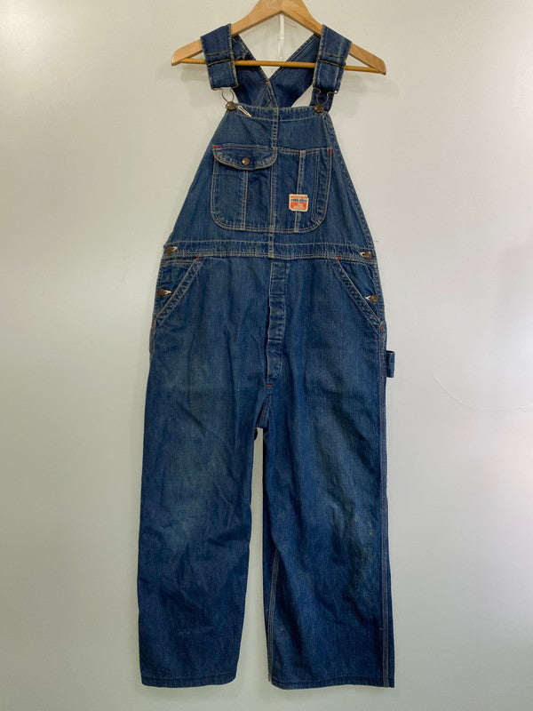 【現状渡し品】【メンズ】 POWER HOUSE パワーハウス 50'S DENIM OVERALL デニムオーバーオール 146-250419-ks-23-min サイズ：不明 カラー：インディゴ 万代Net店