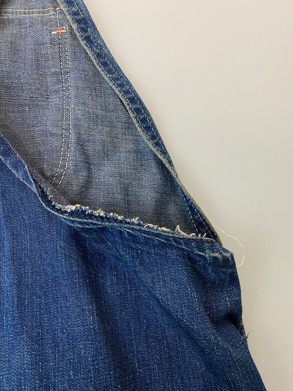 【現状渡し品】【メンズ】 POWER HOUSE パワーハウス 50'S DENIM OVERALL デニムオーバーオール 146-250419-ks-23-min サイズ：不明 カラー：インディゴ 万代Net店