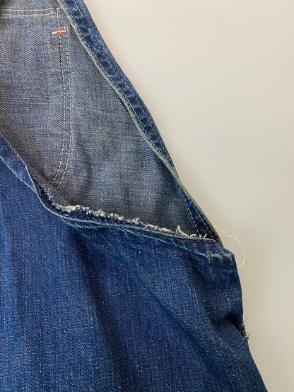 【現状渡し品】【メンズ】 POWER HOUSE パワーハウス 50'S DENIM OVERALL デニムオーバーオール 146-250419-ks-23-min サイズ：不明 カラー：インディゴ 万代Net店