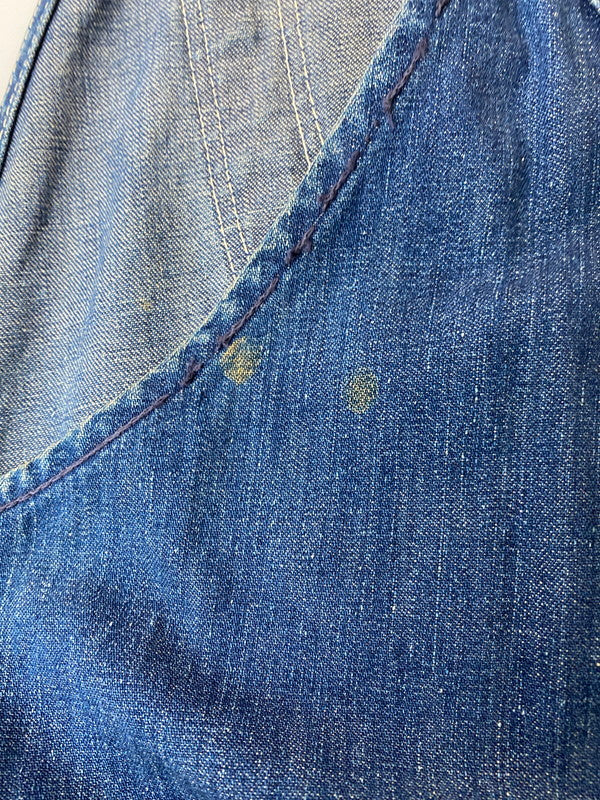 【現状渡し品】【メンズ】 POWER HOUSE パワーハウス 50'S DENIM OVERALL デニムオーバーオール 146-250419-ks-23-min サイズ：不明 カラー：インディゴ 万代Net店