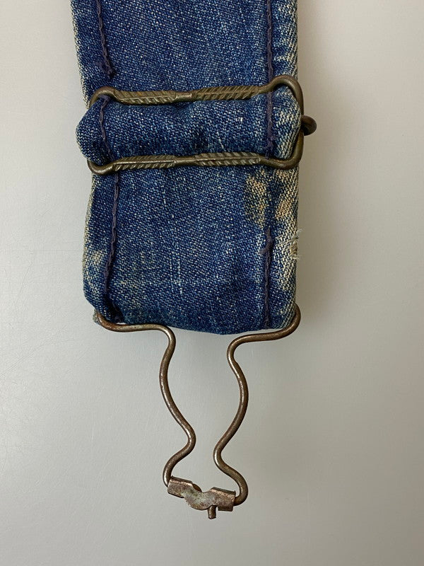 【現状渡し品】【メンズ】 POWER HOUSE パワーハウス 50'S DENIM OVERALL デニムオーバーオール 146-250419-ks-23-min サイズ：不明 カラー：インディゴ 万代Net店