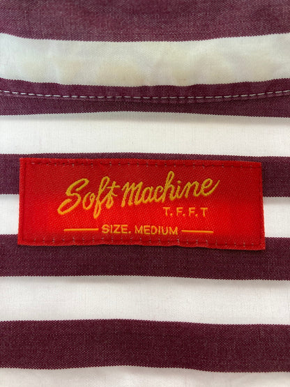 【中古品】【メンズ】 Softmachine ソフトマシーン PLAND B.D SHIRT プランドシャツ ボダンダウンシャツ 長袖シャツ トップス 142-250422-yn-20-min サイズ：M カラー：BURGUNDY 万代Net店